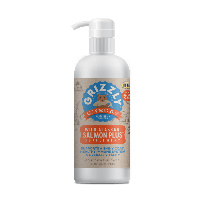 Grizzly Pet Product Salmon Oil Plus Pawsnickety Pets