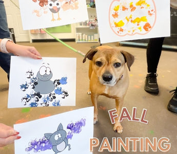 Recap of Our Fall Painting Pawty: A Paws-on Creative Experience!