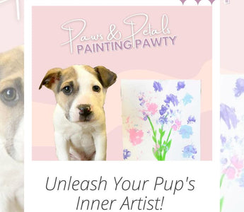 Paws & Petals Painting Pawty: Unleash Your Pup's Inner Artist!