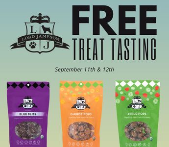 FREE Treat Tasting Event 9/11 & 9/12