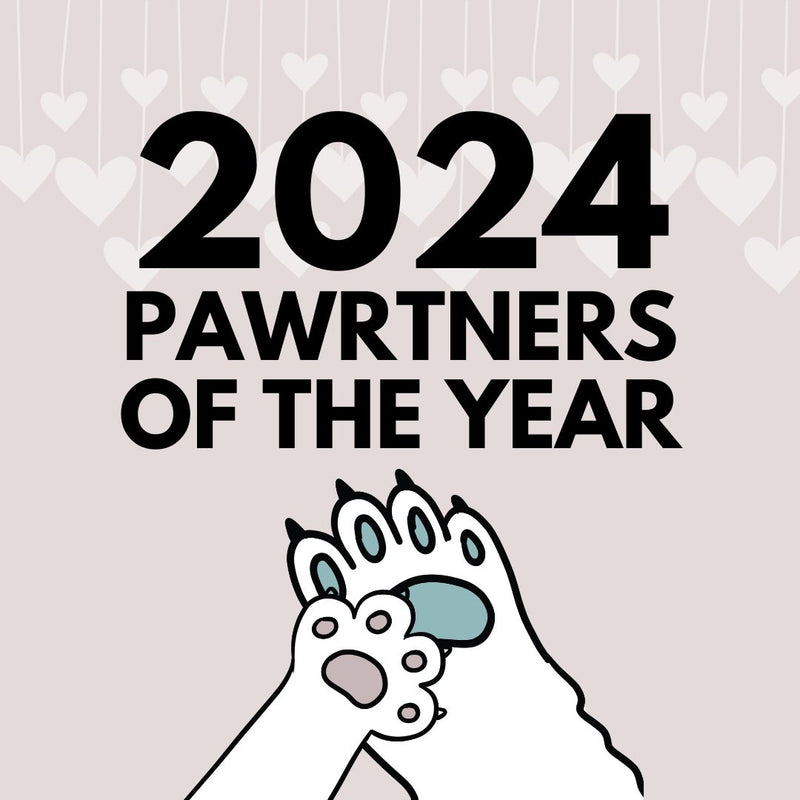 Donation to our 2024 PAWrtners of the Year