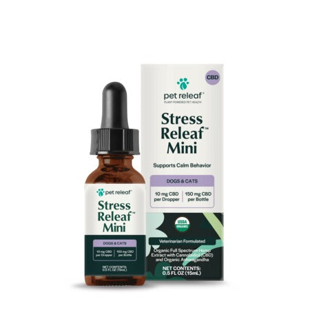 Pet Releaf Stress Releaf Hemp Oil - Mini