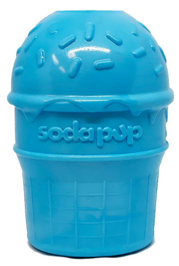 Sodapup Ice Cream Cone Treat Dispenser and Chew Toy