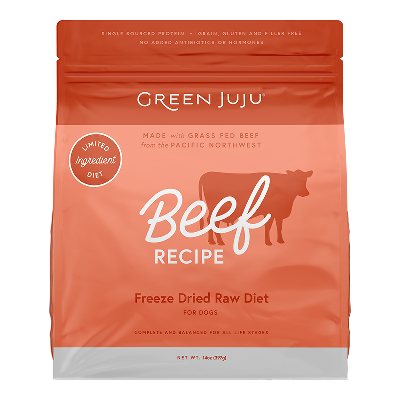 Green Juju Freeze Dried Raw Diet Recipe