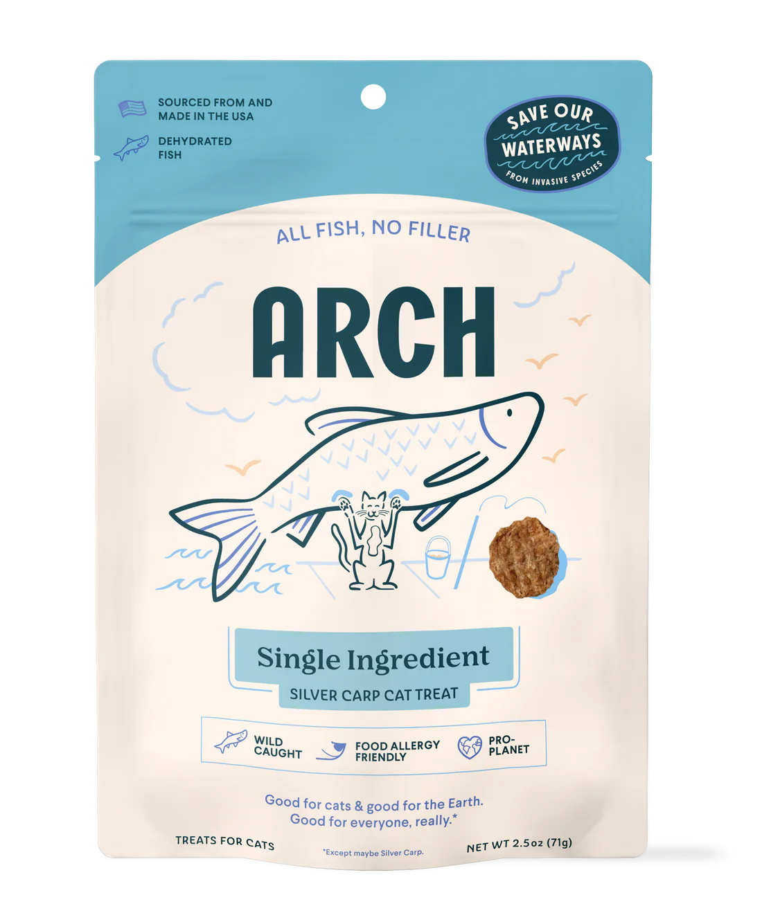 ARCH Silver Carp Cat Treats