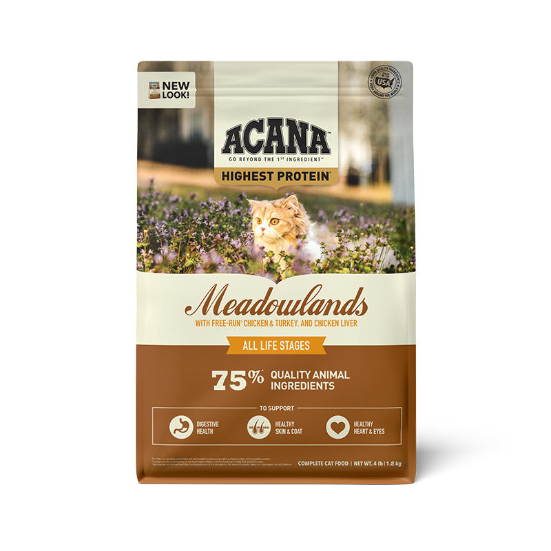 Acana  Meadowlands Dry Cat Food