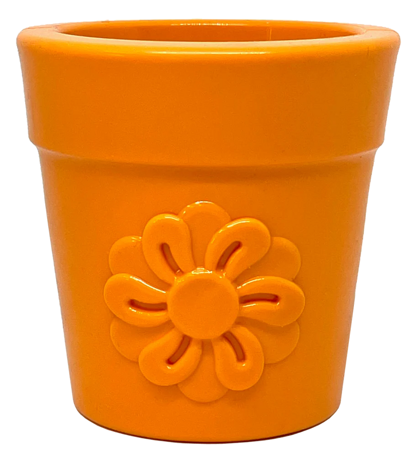 Sodapup Flower Pot Treat Dispenser and Chew Toy