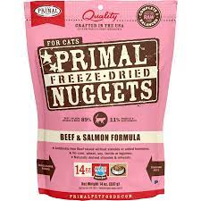 [Call to Order] Primal Feline Freeze-Dried Nuggets Cat Food - Beef & Salmon (14oz)