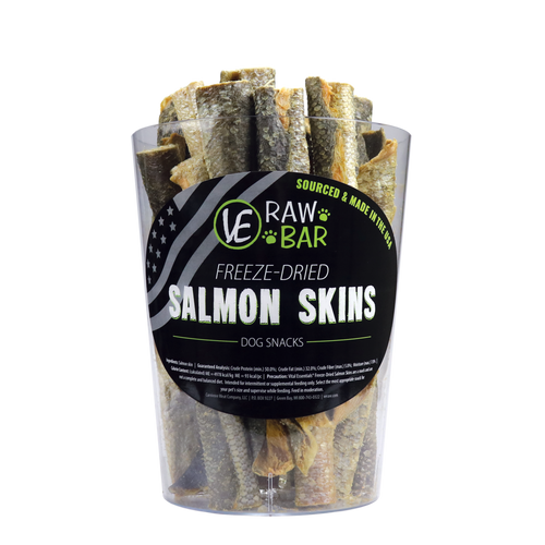 Vital Essentials Salmon Skins Freeze-Dried Snack