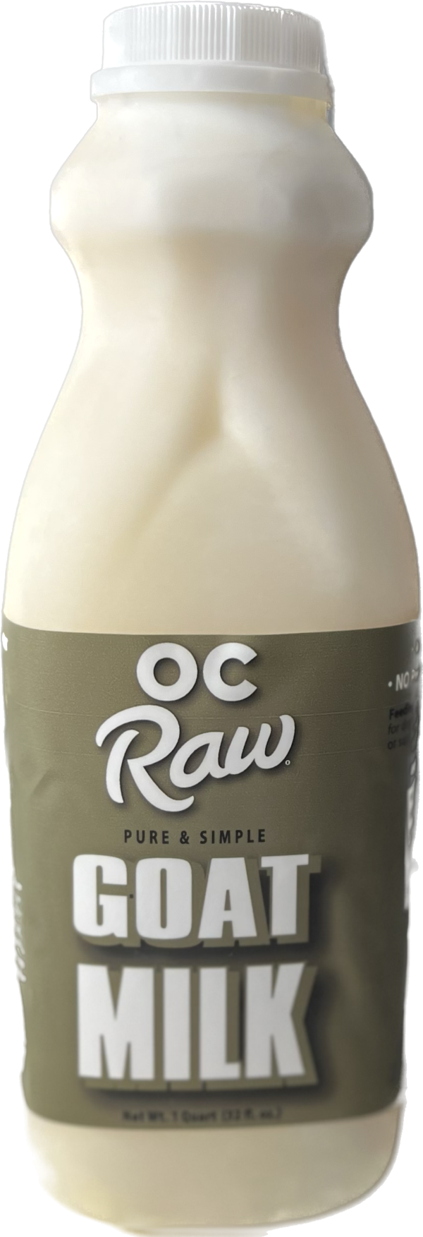 OC Raw Dog Pure & Simple Goat Milk