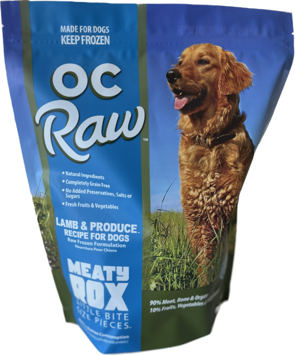 [CALL TO ORDER] OC Raw Dog Meaty Rox for Dogs (Lamb & Produce)