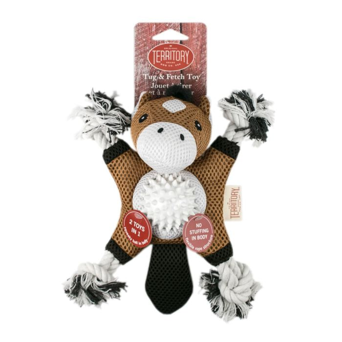 Territory HORSE 2-IN-1 DOG TOY