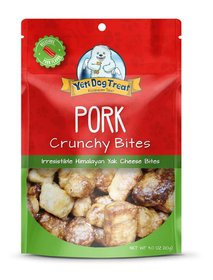 Yeti Dog Treat Chicken Pork Crunchy Bites
