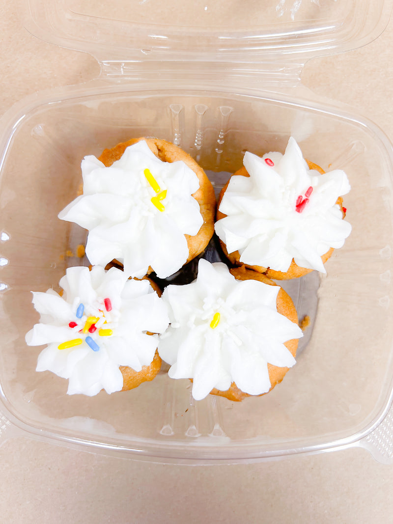 Carolina Cupcakery Mini Pupckes (4 pack)