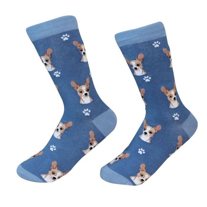 Tan Chihuahua Socks