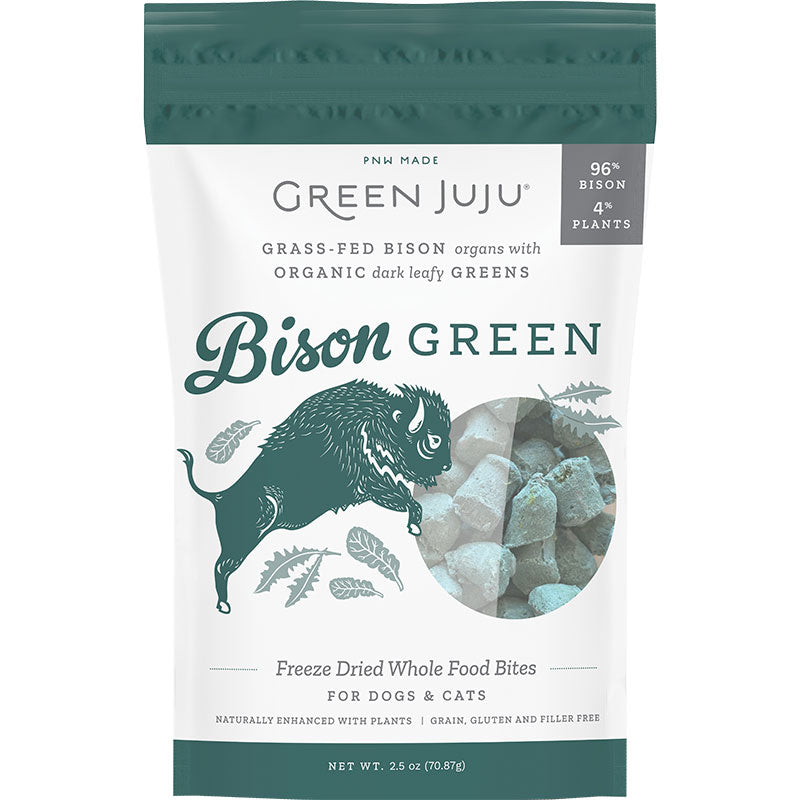 Green Juju Freeze-Dried Whole Food Bites for Dogs & Cats
