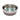 Messy Mutts Stainless Steel Bowl with Non-Slip Removable Silicone Base