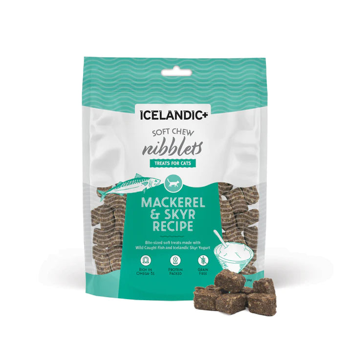 Icelandic+ Soft Chew Nibblets for Cats