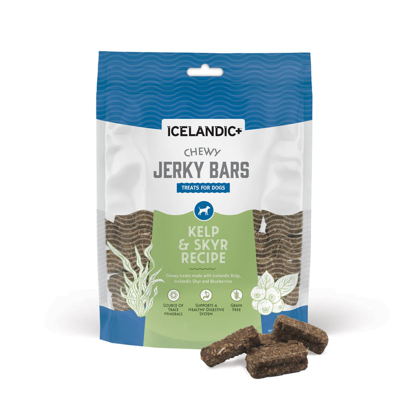 Icelandic+ Chewy Jerky Bars Treats for Dogs