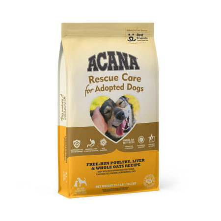 Acana Rescue Care for Adopted Dogs, Free-Run Poultry, Liver & Whole Oats Recipe