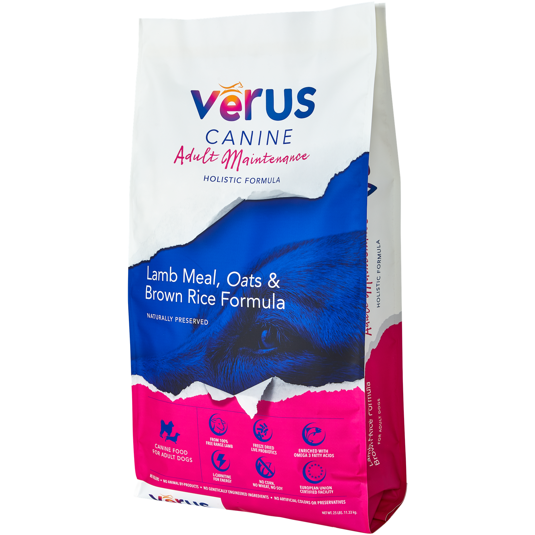 VeRUS Adult Maintenance Lamb Meal, Oats & Brown Rice Recipe Dry Dog Food