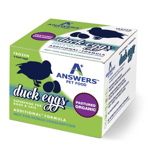 Answers Organic Raw Duck Eggs (4ct)