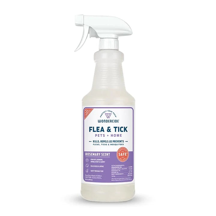 Wondercide Flea & Tick Spray for Pets + Home with Natural Essential Oils
