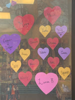 Valentine's Paper Heart Fundraiser