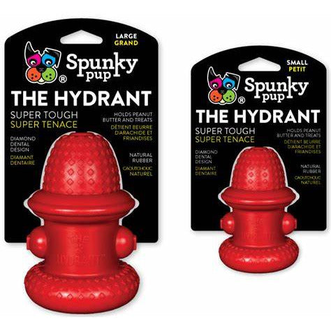 Spunky Pup Rubber Hydrant Dog Toy