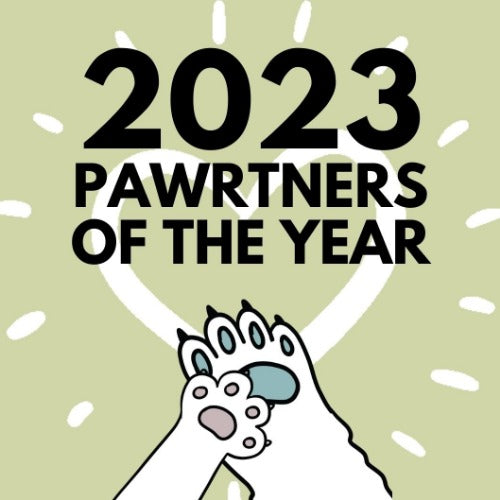 Donation to our 2023 PAWrtners of the Year