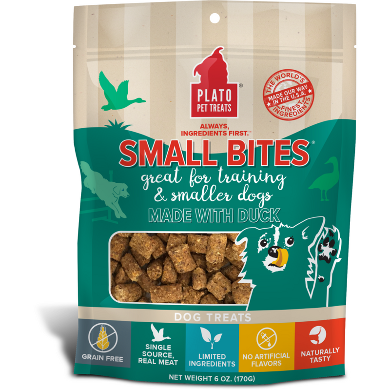Plato Small Bites Meaty Morsel Dog Treats