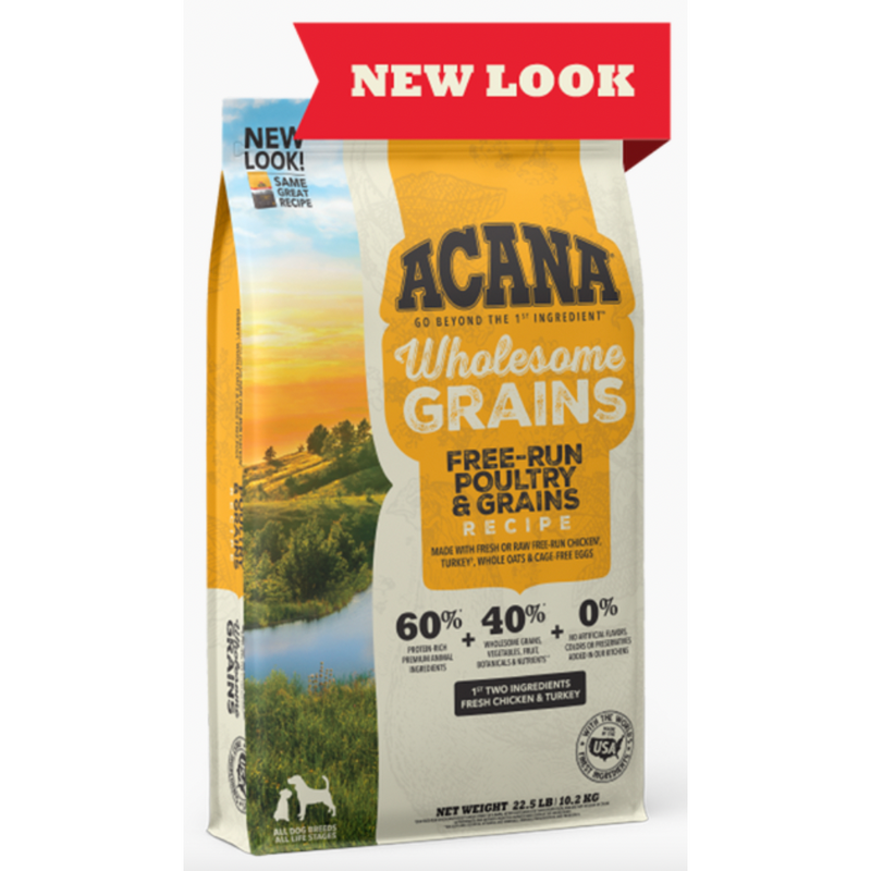 Acana Wholesome Grains Free-Run Poultry & Grains Recipe