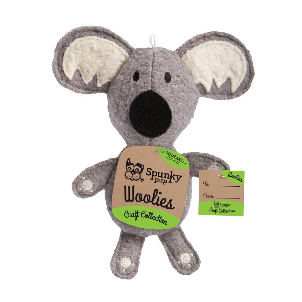 Spunky Pup Woolies Dog Toy