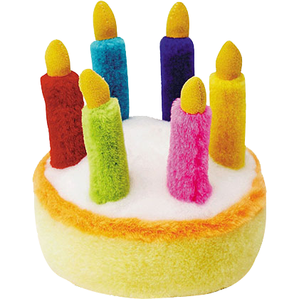 Multipet Birthday Cake Toy