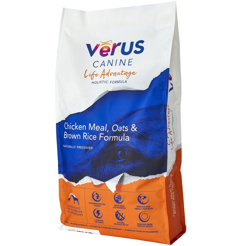 Verus Life Advantage Chicken Meal, Oats & Brown Rice Formulak