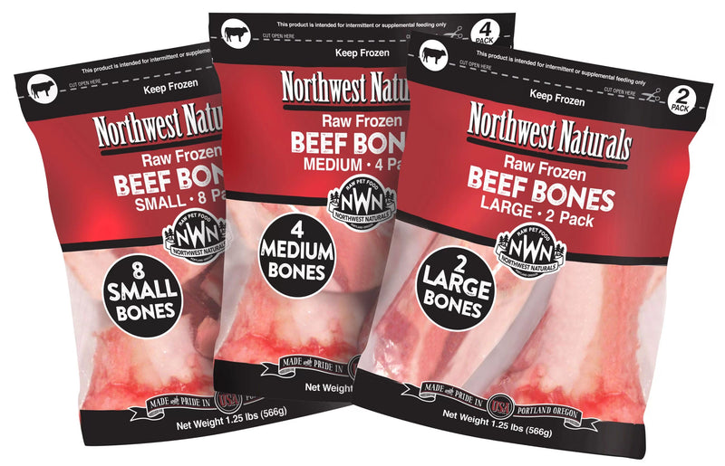Northwest Naturals Raw Frozen Beef Bones