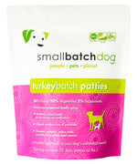 SmallBatch Frozen Patties Raw Dog Food, 6lb