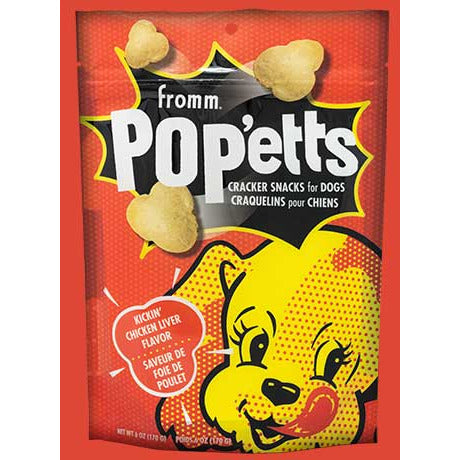 Fromm Pop’etts Cracker Snacks for Dogs