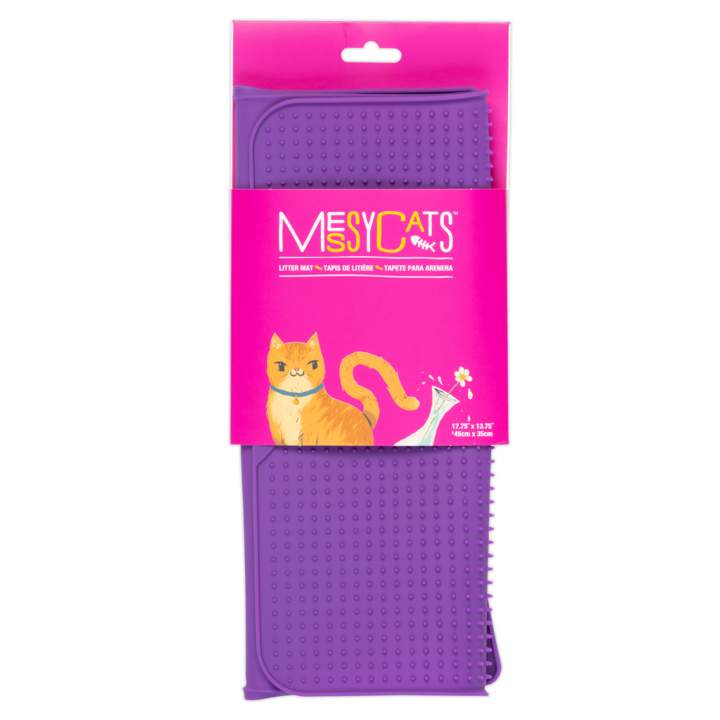Messy Mutts Silicone Litter Mat with Graduated Spikes